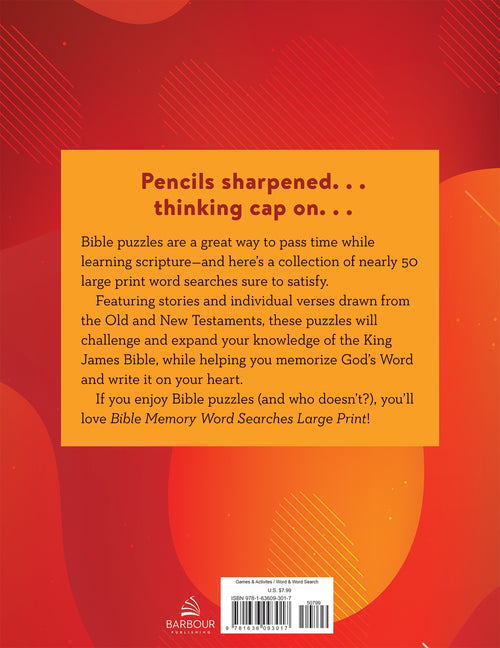 Bible Memory Word Searches for Kids